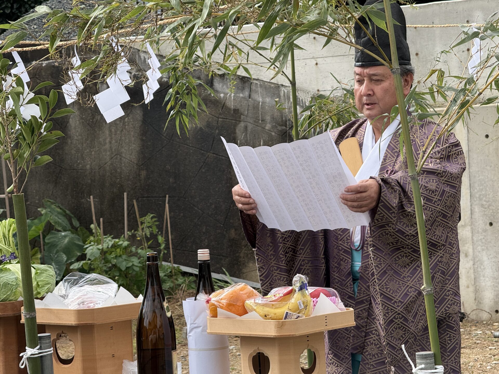 川島新築工事～地鎮祭～