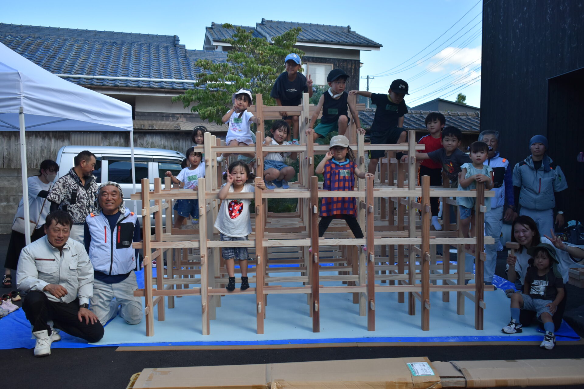 「くむんだー」プレ開催in山根建築！